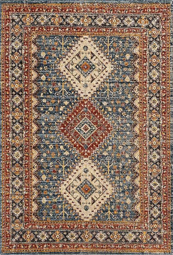 Woolen Halı History Koleksiyonu 8704 Multi Vintage Polyester Halı