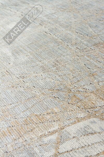 MAHAL MHL 09 GREY GOLD Modern Desenli Yüksek Kalite Sık Dokuma Salon Halısı