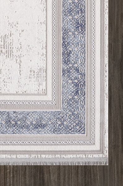 Artemis Halı Dior - 02495A - Bej Mavi Akrilik Halı