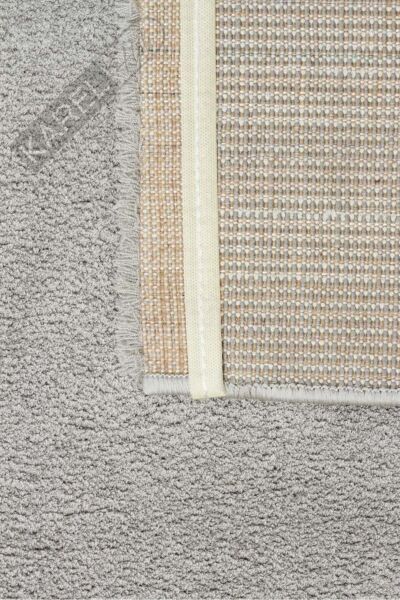 ZEN ZEN 01 GREY Hav Toz Vermez Yumuşak Tuşeli Zarif Makine Halısı