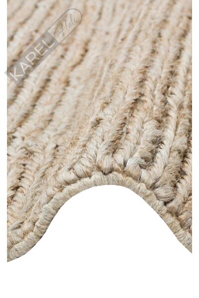 Fıne Chotı Fıne D.natural (OLD GREY) El Dokuma Naturel Jüt Hasır Halı