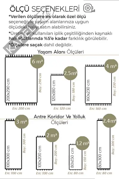 Seyran Halı Lima 0556 Krem Premium Akrilik Halı