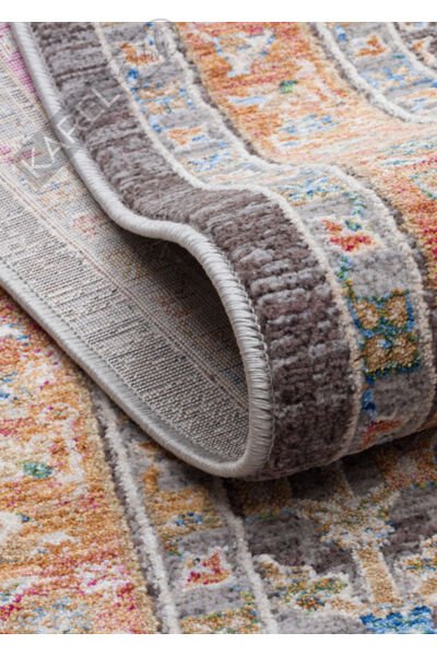 SOFIA SOF 01 MULTY Renkli El Dokuma Uşak Halı Desenlerine Sahip Makine Halısı