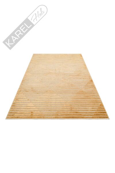 ZENITH DYED ZNT 02 ANTIK GOLD DYED  Yüksek Alçak Dokulu Naturel Yün ve Viskon Modern Dokuma Halı