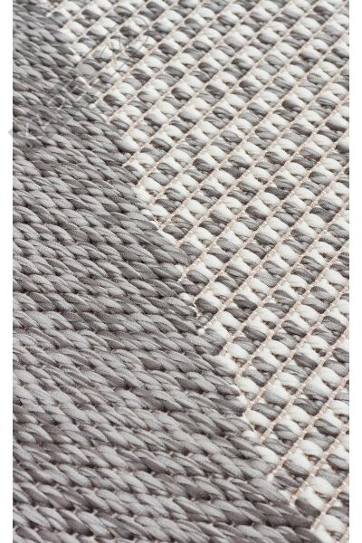 MONO MNO 03 GREY Hav Toz Vermez Kaymaz Tabanlı İnce Halı