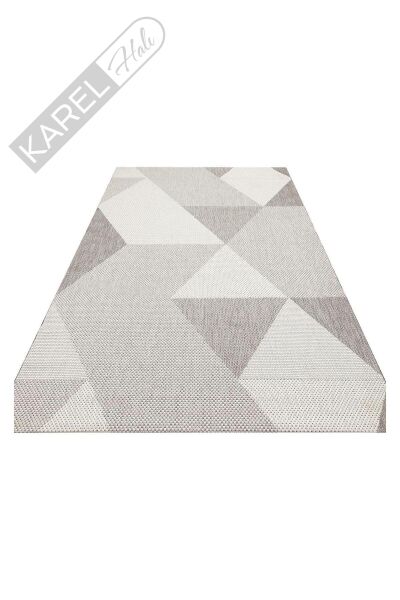 MONO MNO 03 GREY Hav Toz Vermez Kaymaz Tabanlı İnce Halı