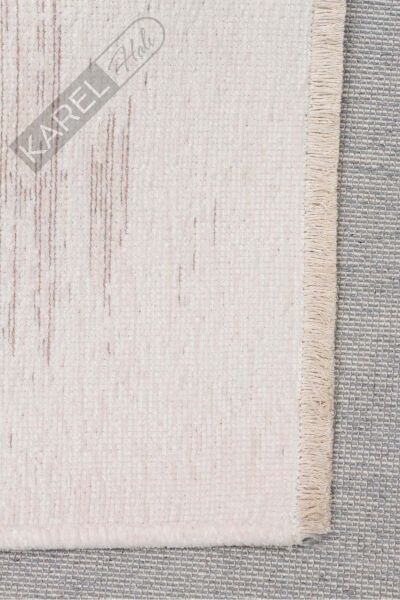 LIZA KILIM XW LIZ 04 WHITE XW Hav Toz Vermez Kaymaz Tabanlı Yıkanabilir Düz Renk Kilim