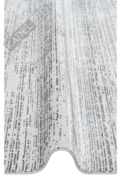 SATEEN ST 101 D.GREY XW Hav Toz Vermez Yıkanabilir Kaymaz İnce Dokuma Modern Halı