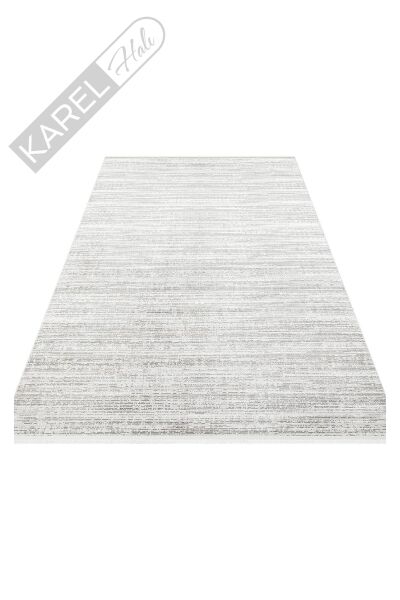 SATEEN ST 101 D.GREY XW Hav Toz Vermez Yıkanabilir Kaymaz İnce Dokuma Modern Halı