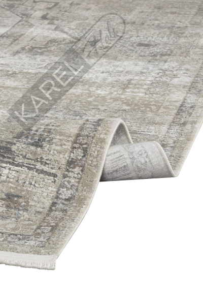 Apex Halı Aura 2841 Gri Premium Viskon İpek Halı