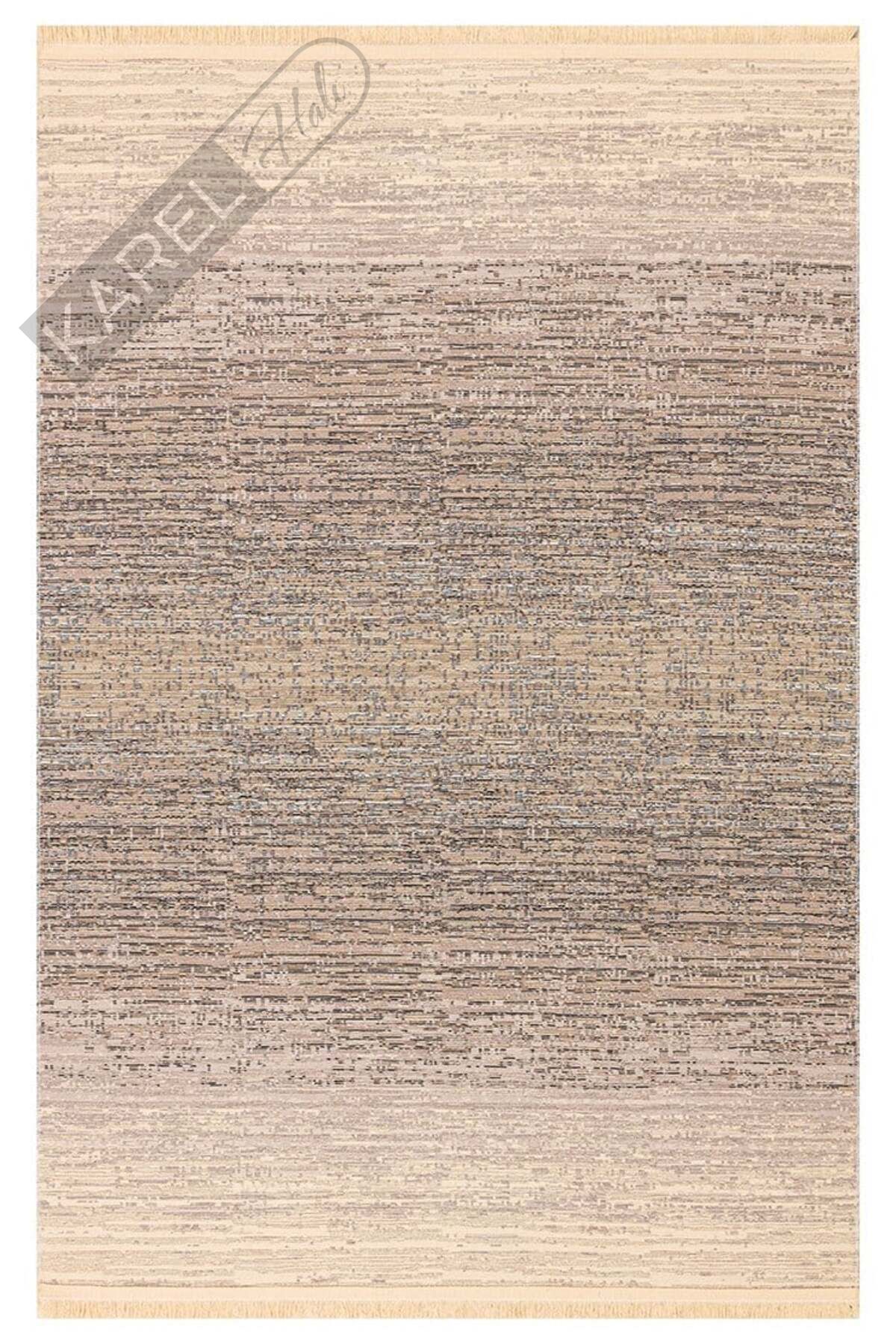 KUTNU KILIM KTN 01 MARINE BEIGE Modern Ombre Renk Geçişli Yıkanabilir Çift Taraflı Kilim