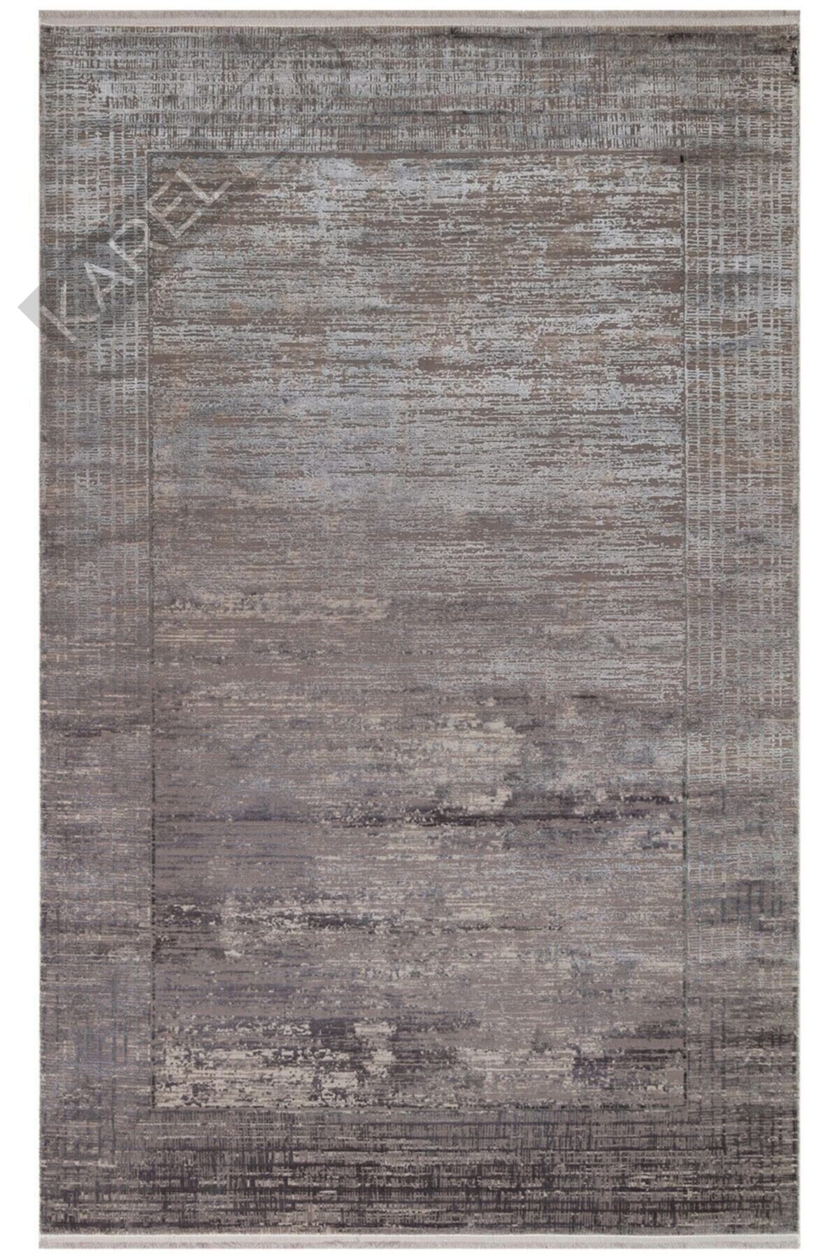 FRESCO FSD 02 D.GREY  Overdyed Yüksek Alçak Dokulu Işıltılı Kaliteli Sık Dokuma Modern Salon Halısı
