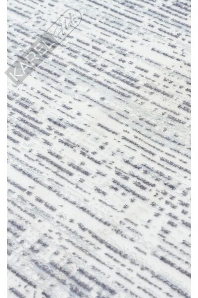 SATEEN ST 101 L.GREY XW Hav Toz Vermez Yıkanabilir Kaymaz İnce Dokuma Modern Halı