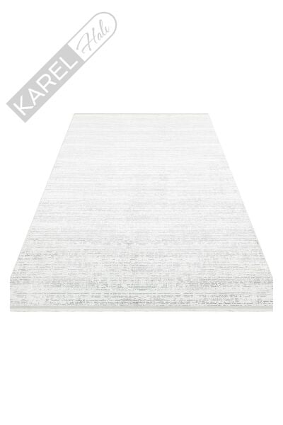 SATEEN ST 101 L.GREY XW Hav Toz Vermez Yıkanabilir Kaymaz İnce Dokuma Modern Halı