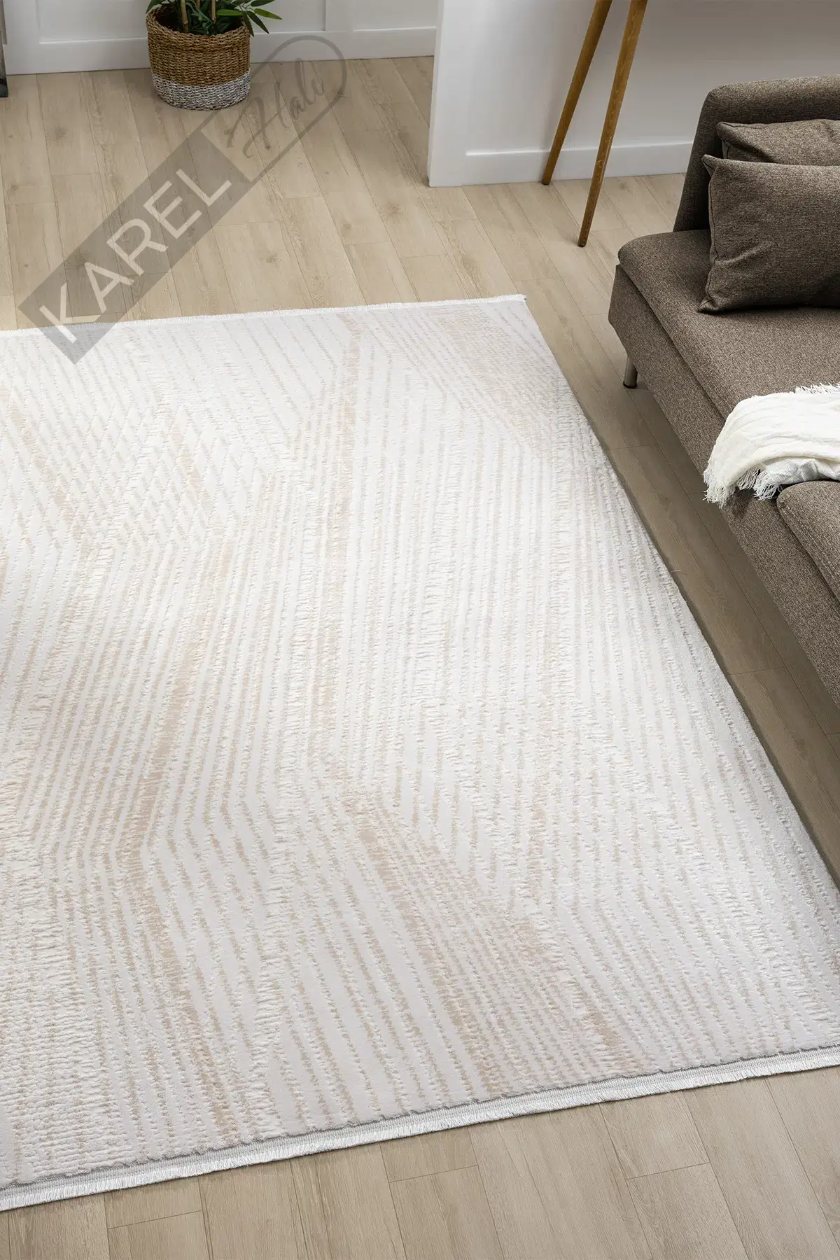 Seyran Halı Lima 0558 Bej Premium Akrilik Halı