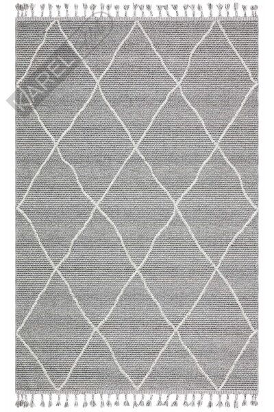 SOHO SH 02 GREY Hav Toz Vermez Hasır Dokuma Modern Makine Halısı