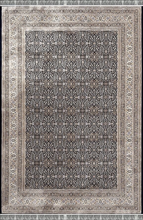 Woolen Halı Ottoman Koleksiyonu 5254 Mavi Premium İpek Halı