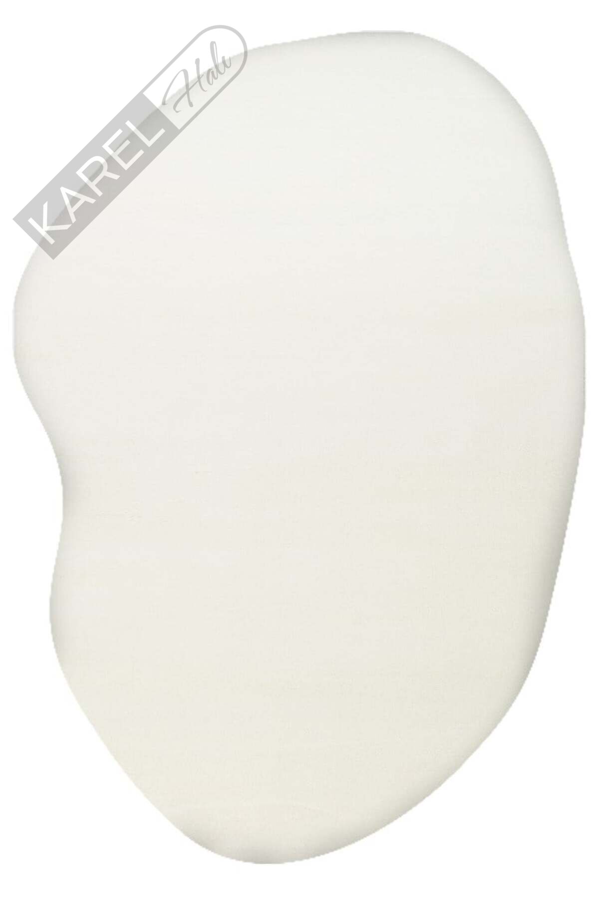 ZEN AMORF 02 WHITE Hav Toz Vermez Yumuşak Tuşeli Zarif Makine Halısı