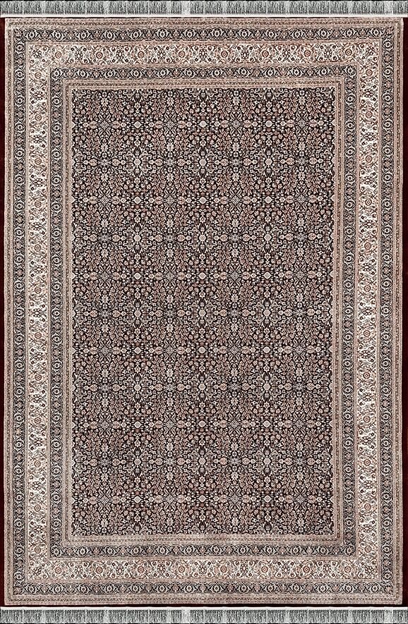 Woolen Halı Ottoman Koleksiyonu 5255 Bordo Premium İpek Halı