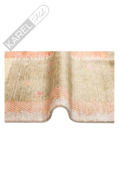 Zara Zr 07 Beige Autumn Otantik Desenli El Emeği Ile Özel Tezgahlarda Üretilen Modern Uşak Halısı