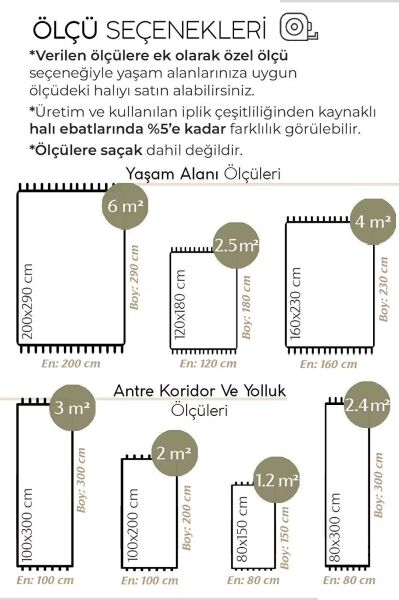 İpek Halı Almond Koleksiyonu 11401 Dekoratif İskandinav Halı