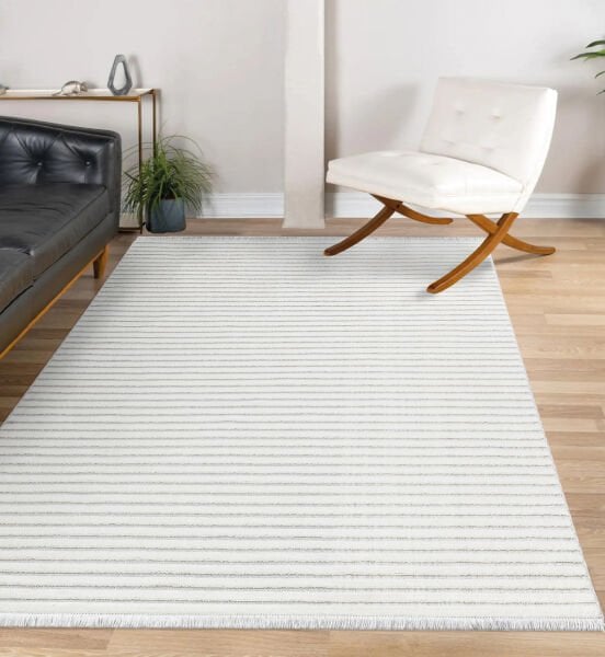 İpek Halı Almond Koleksiyonu 11401 Dekoratif İskandinav Halı