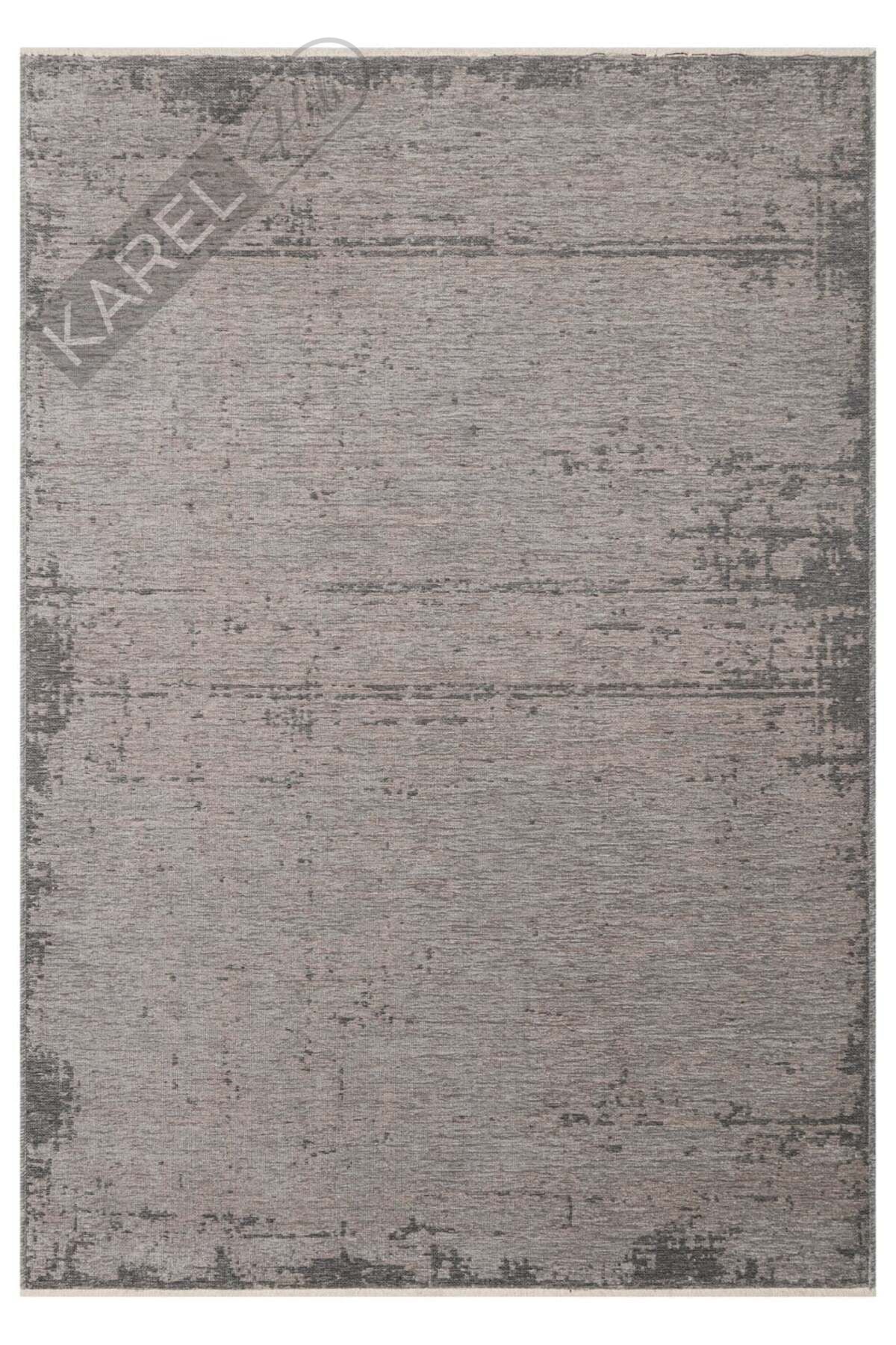 LIZA KILIM XW LIZ 05 GREY XW Hav Toz Vermez Kaymaz Tabanlı Yıkanabilir Düz Renk Kilim
