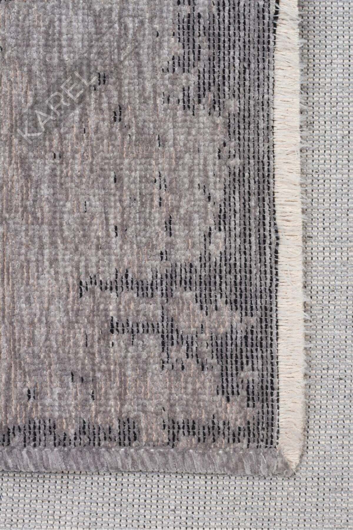 LIZA KILIM XW LIZ 05 GREY XW Hav Toz Vermez Kaymaz Tabanlı Yıkanabilir Düz Renk Kilim