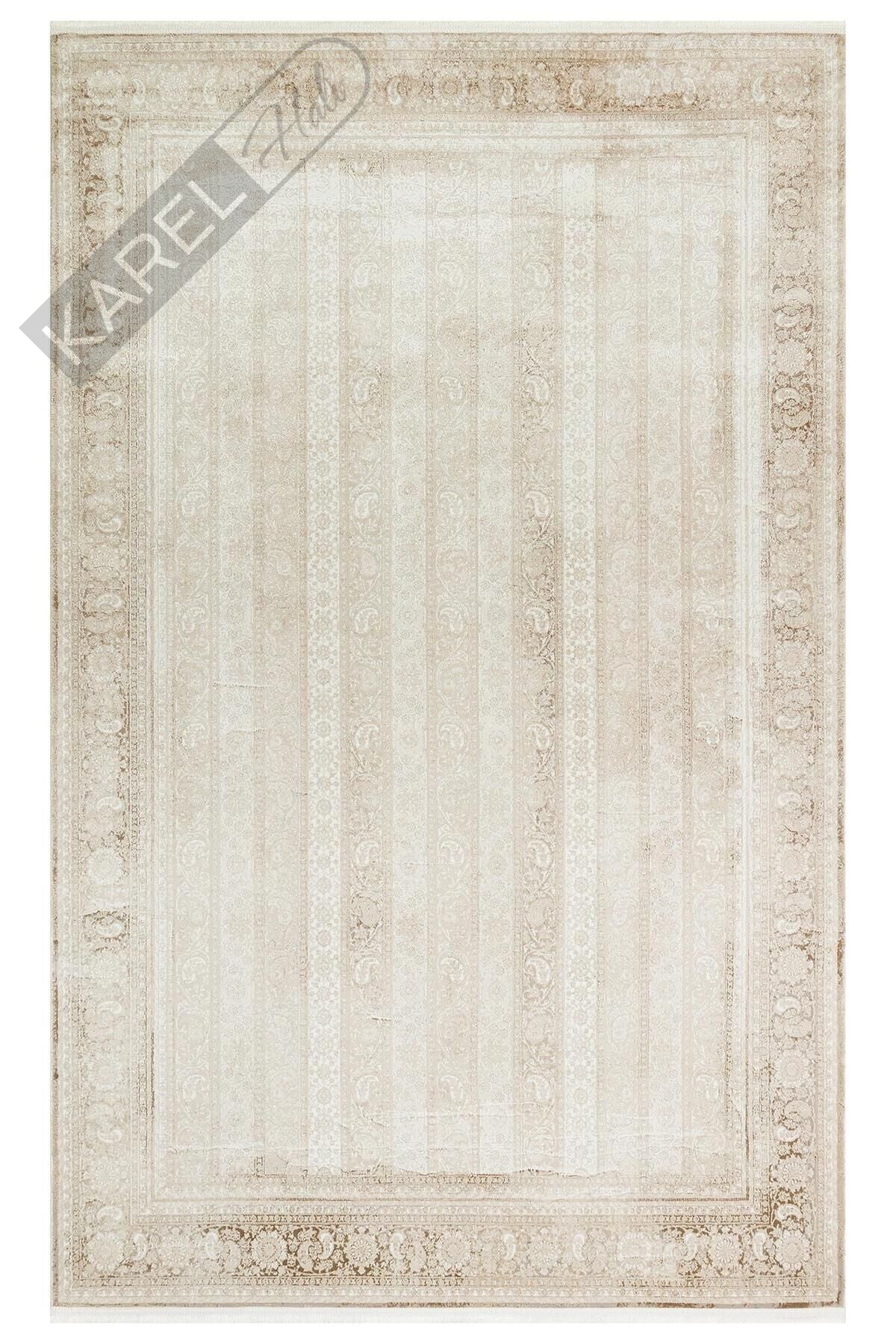 PADONA PDN 01 BEIGE Extra Yumuşak Dokulu Sık Dokuma Modern Desenlere Sahip Şık Salon Halısı