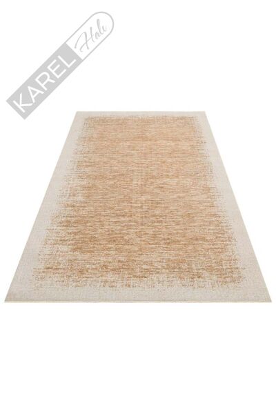 SAHARA SHA 04 CREAM TERRA Hav Toz Vermez Yumuşak Tuşeli Modern Makine Halısı