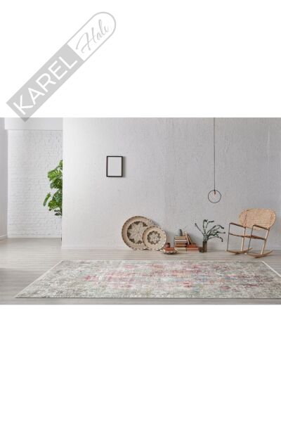 Fresco Fs 09 Yüksek Alçak Dokulu Özel Işıltılı Yüksek Kaliteli Sık Dokuma Modern Salon Halısı