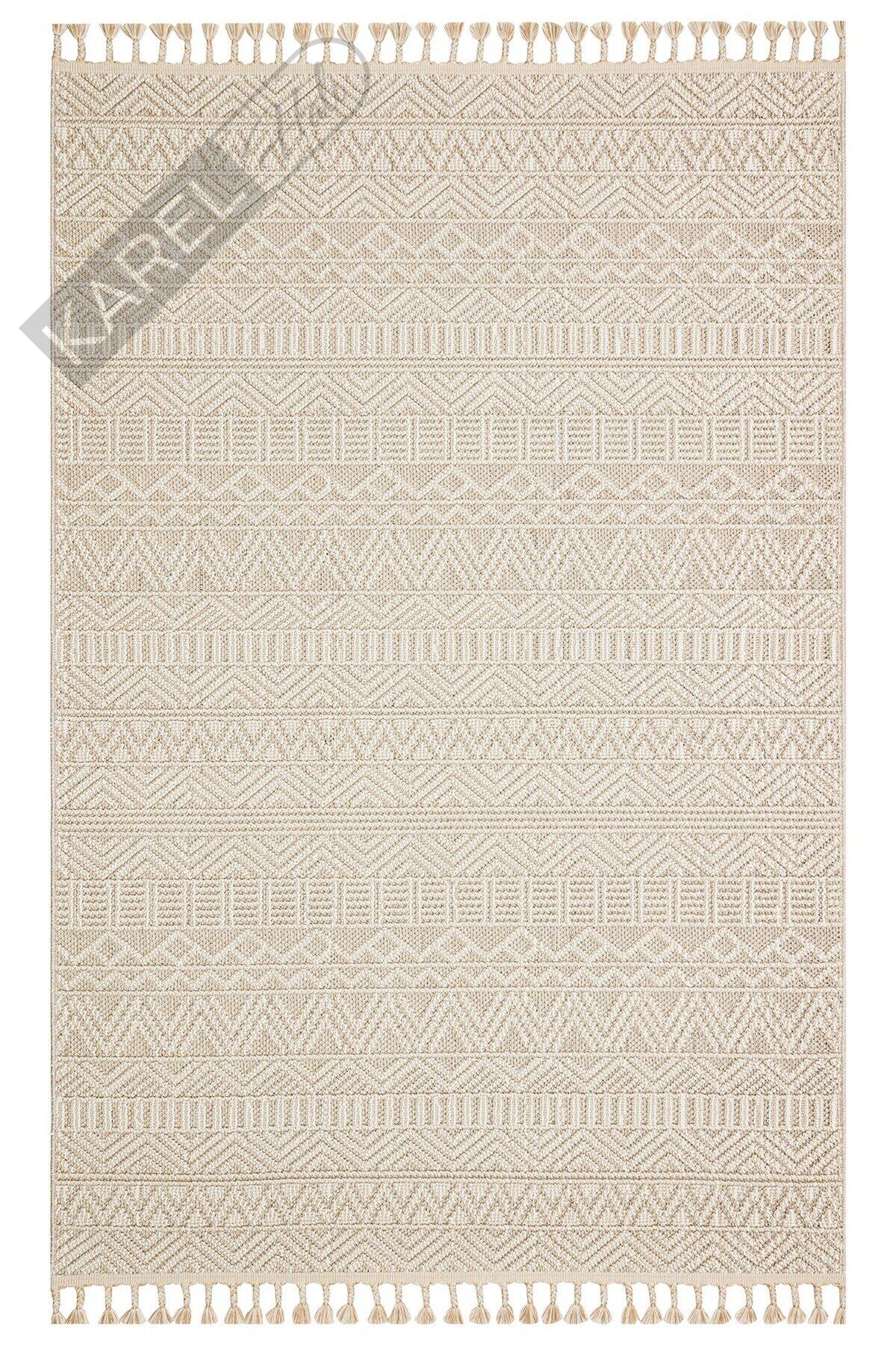 SOHO SH 14 BEIGE Hav Toz Vermez Hasır Dokuma Modern Makine Halısı