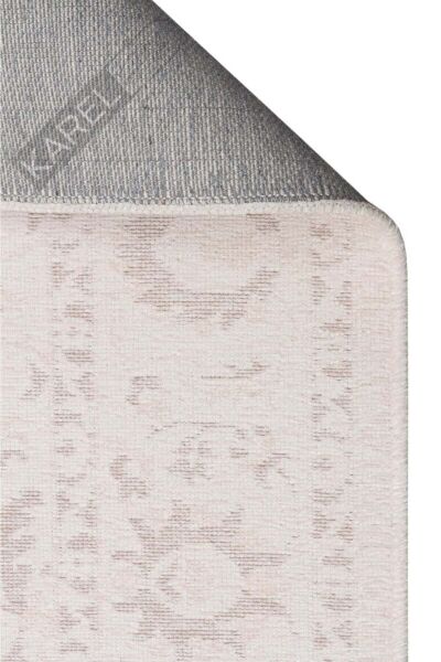 LIZA KILIM XW LIZ 03 WHITE XW Hav Toz Vermez Kaymaz Tabanlı Yıkanabilir Düz Renk Kilim