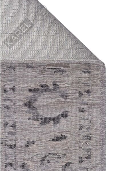 LIZA KILIM XW LIZ 03 GREY XW Hav Toz Vermez Kaymaz Tabanlı Yıkanabilir Düz Renk Kilim