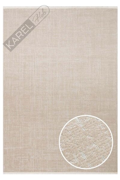 KALAHARI KLH PLAIN BEIGE Özel Dokuma Tekniği ile Üretilen Modern Sade Desenli Makine Halısı