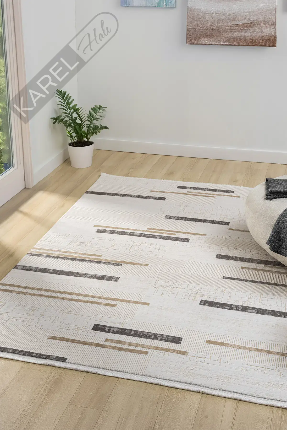 Seyran Halı Lima 0559 Gri Premium Akrilik Halı