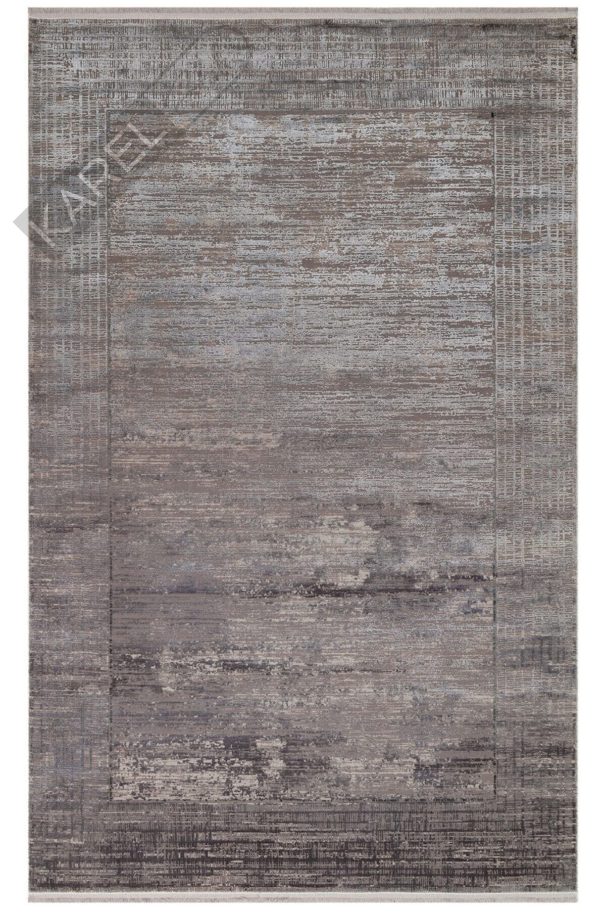 FRESCO FSD 02 D.GREY  Overdyed Yüksek Alçak Dokulu Işıltılı Kaliteli Sık Dokuma Modern Salon Halısı