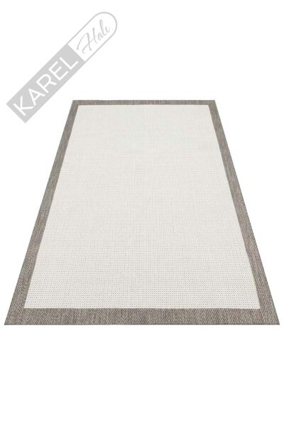 MONO MNO 04 GREY Hav Toz Vermez Kaymaz Tabanlı İnce Halı