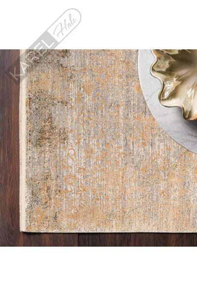 Overdyed Yüksek Alçak Dokulu Özel Işıltılı Yüksek Kaliteli Sık Dokuma Modern Salon Halısı