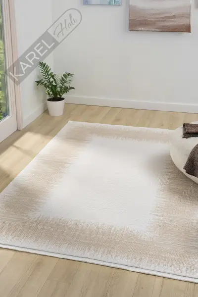 Seyran Halı Lima 0560 Bej Premium Akrilik Halı