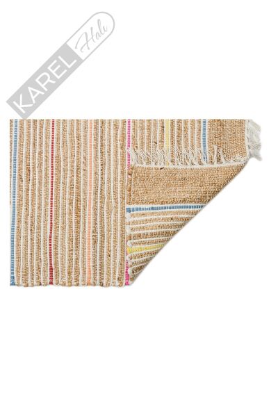 JUNO ECH 05 NAT.MULTY  El Dokuma Naturel Jüt Hasır Halı
