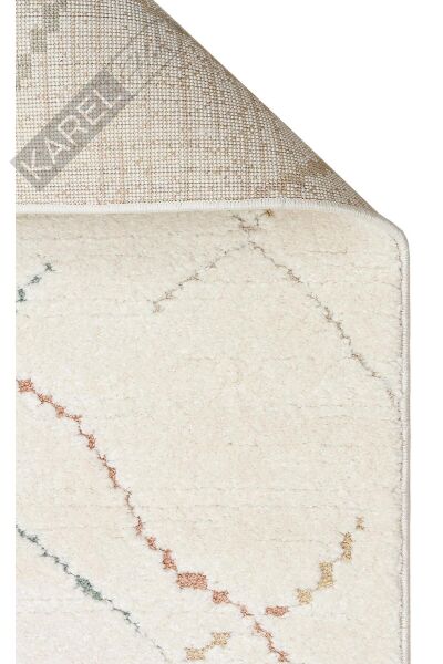 PICCOLO PCL 05 CREAM MULTY  Pastel Renkli Hav ve Toz Vermeyen Çocuk Halısı