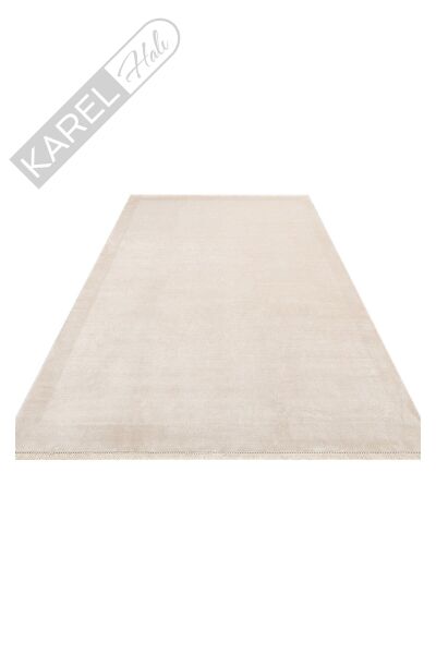 NAPOLI NAP 02 BEIGE Sade Desenli Modern Sık Dokuma Makine Halısı