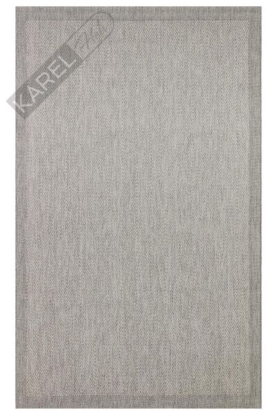 Mono Mno 02 Grey Hav Toz Vermez Kaymaz Tabanlı Şık Kilim