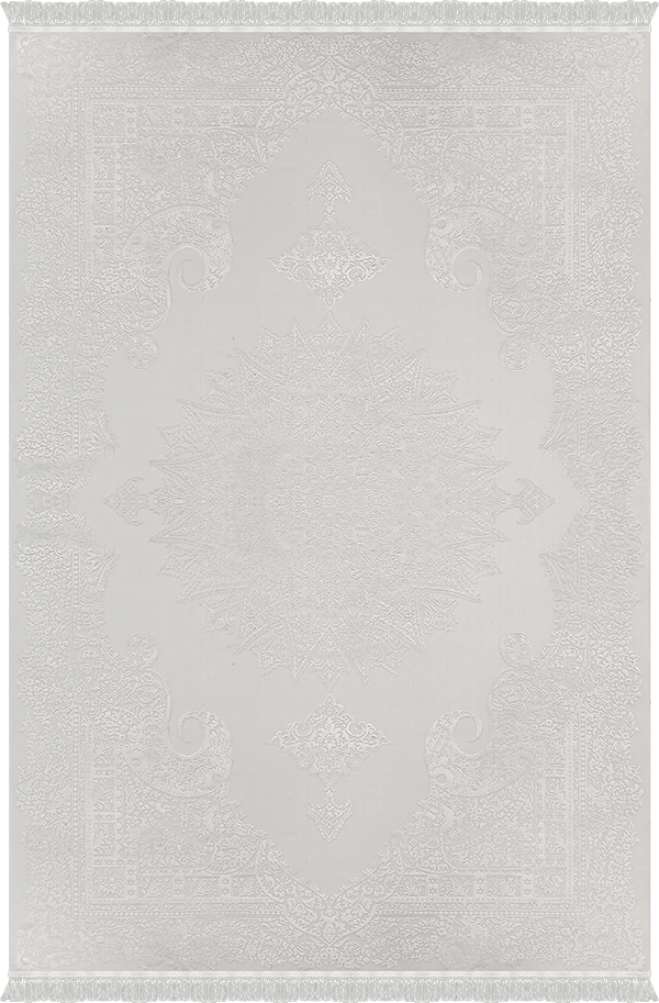 Woolen Halı Deluxe Koleksiyonu 6502 Krem Premium Viskon Halı