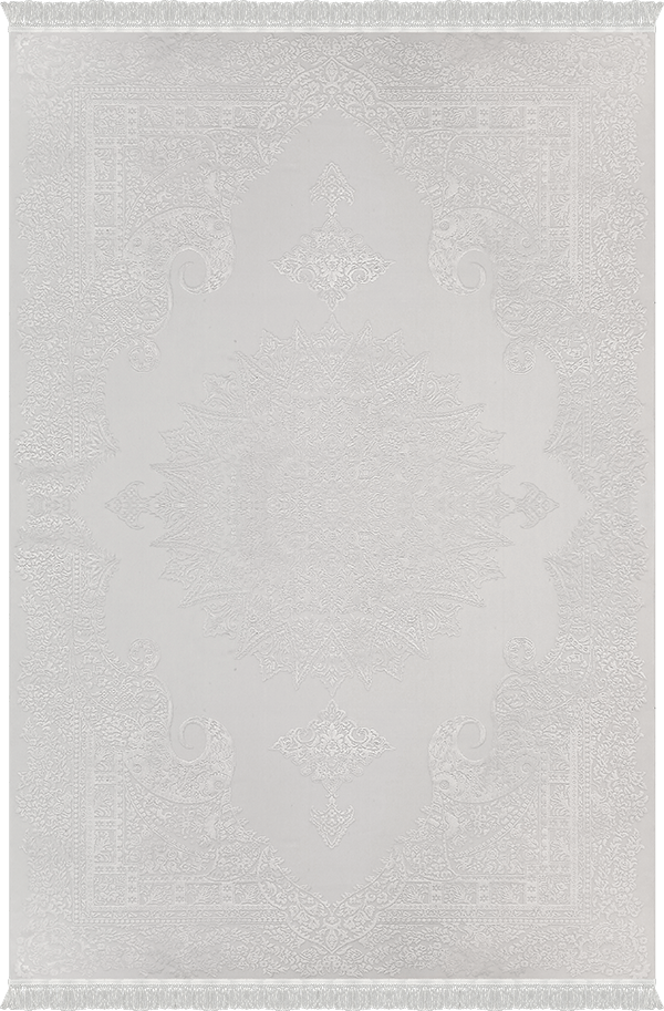 Woolen Halı Deluxe Koleksiyonu 6502 Krem Premium Viskon Halı