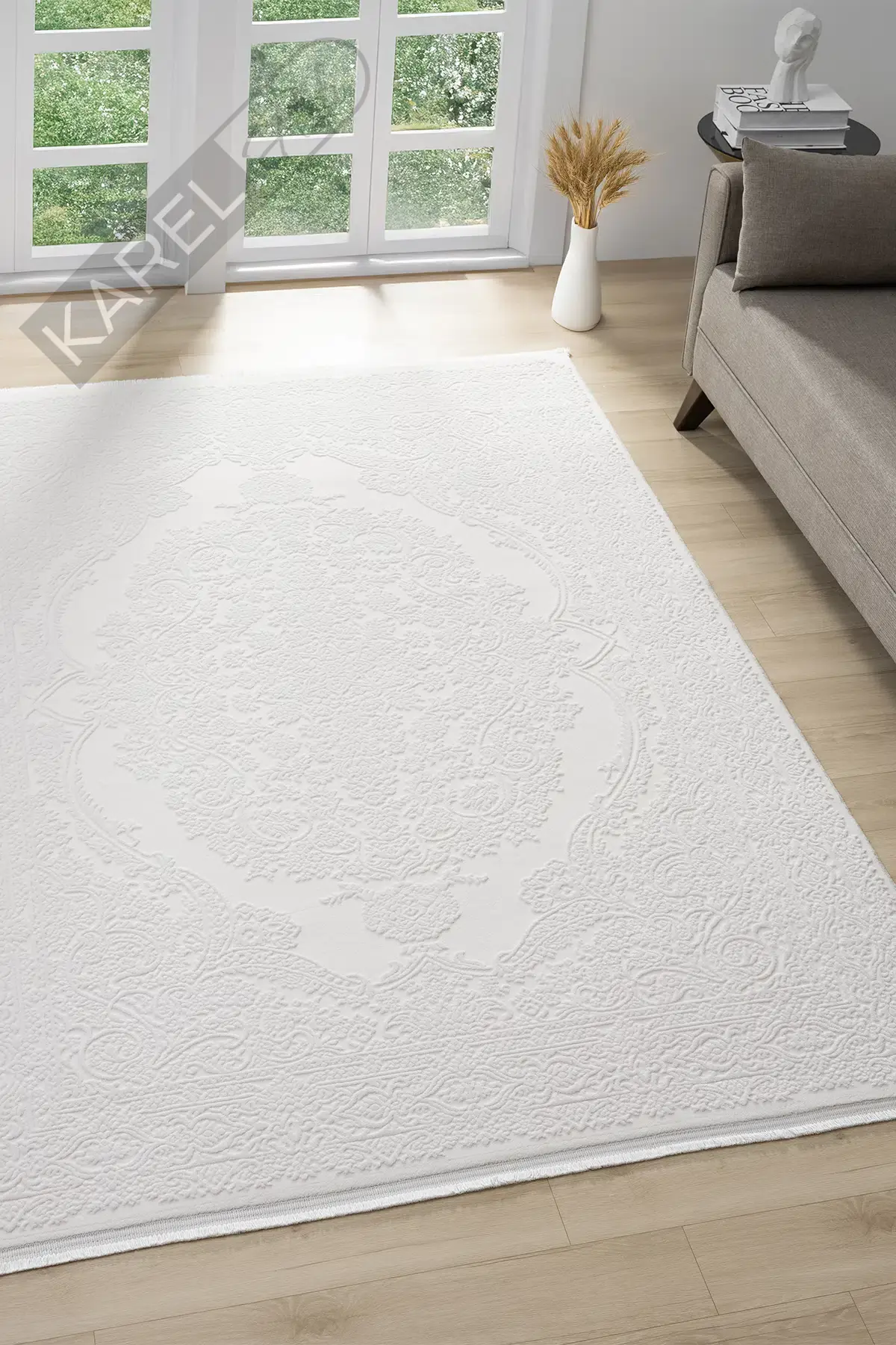 Seyran Halı Lima 0561 Krem Premium Akrilik Halı