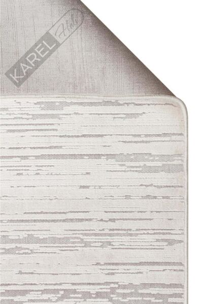 SIERRA SR 01 GREY Yüksek Alçak Oyma Dokuya Sahip Sık Dokuma Modern Salon Halısı