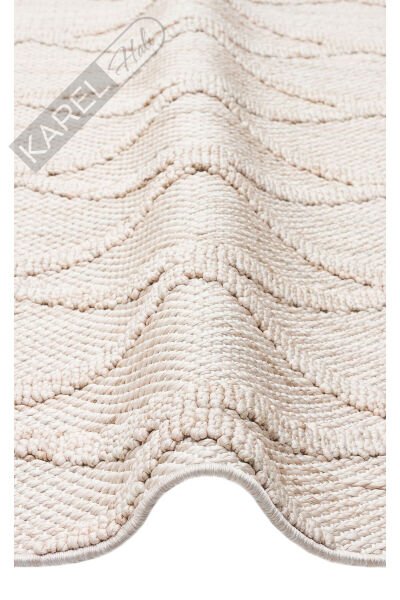 Cozy Czy 04 Beige Hav Toz Vermez Modern Örgü Dokuma Makine Halısı