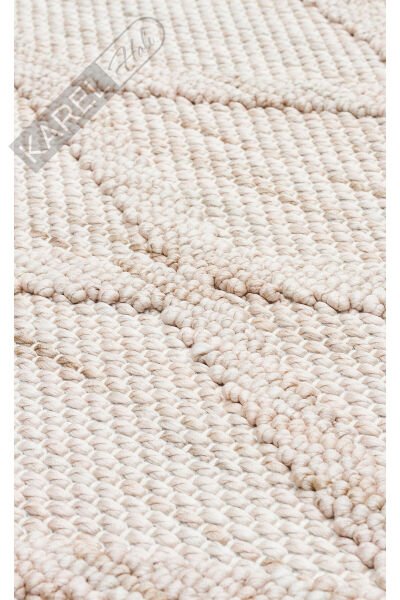 Cozy Czy 04 Beige Hav Toz Vermez Modern Örgü Dokuma Makine Halısı